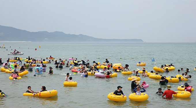 망상해변
