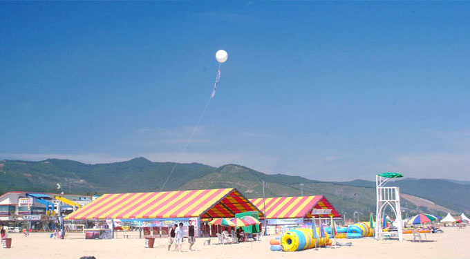 망상해변