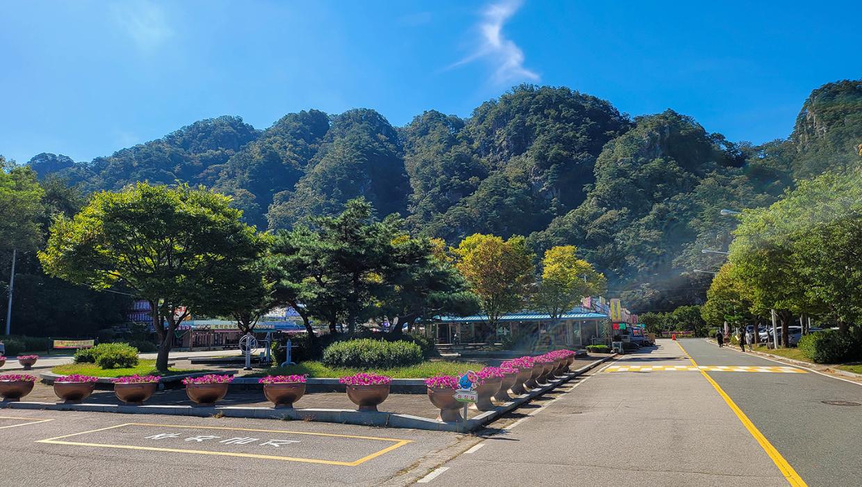 팔봉산관광지