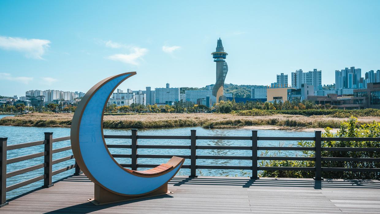 청초호