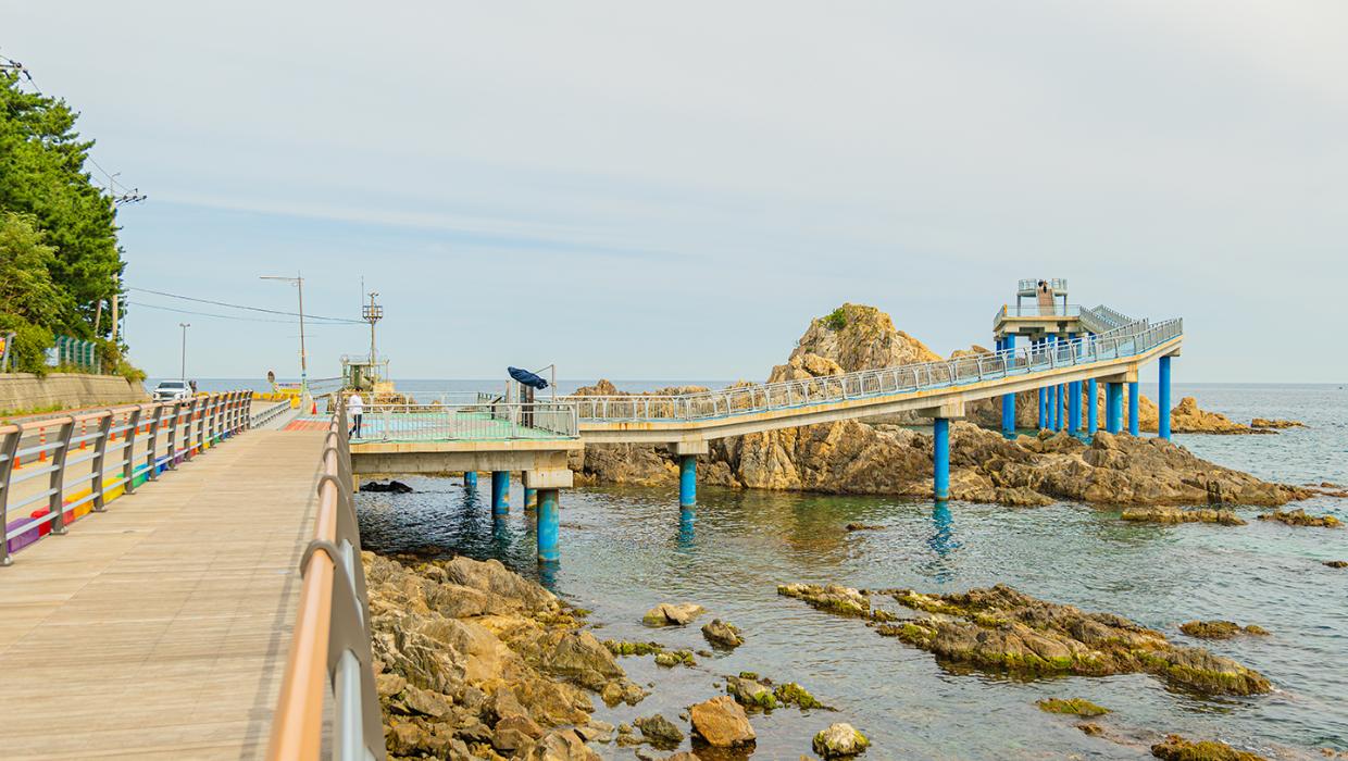 백섬경관해상데크
